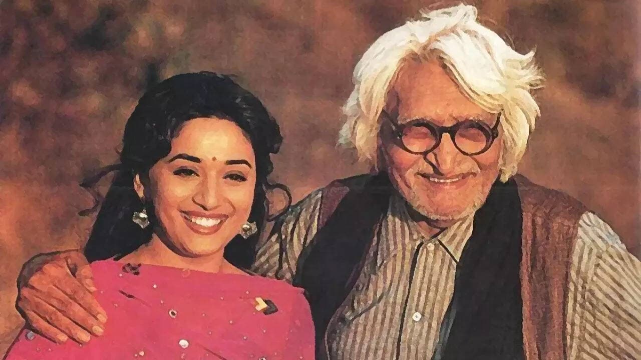 Madhuri recalls MF Hussain visiting her after she became ...