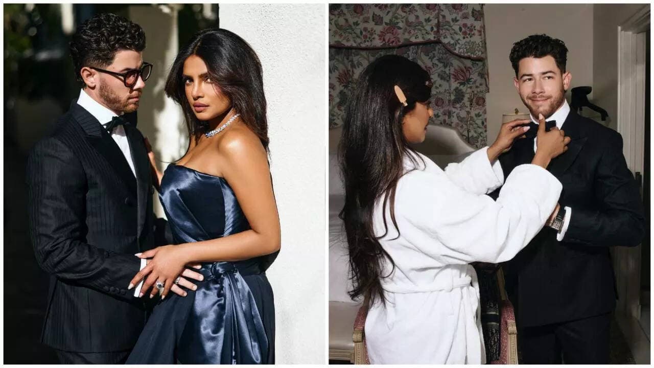 Priyanka shares BTS moments from Golden Globes date night