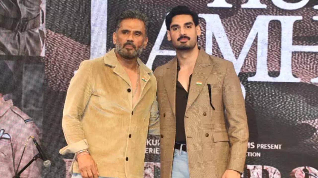 Emotional Suniel Shetty on Ahaan’s struggles after Tadap