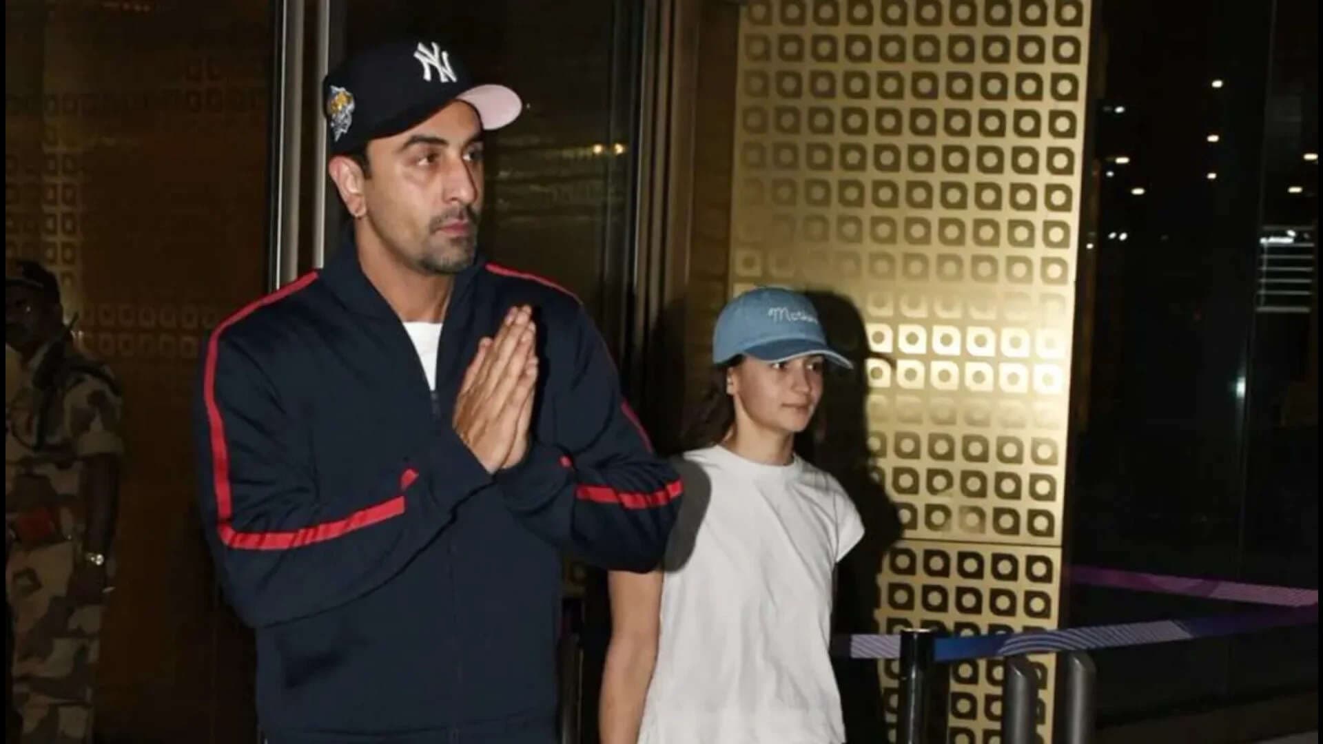 Ranbir's Mystery Look Steals Show as Alia Returns from Cannes!