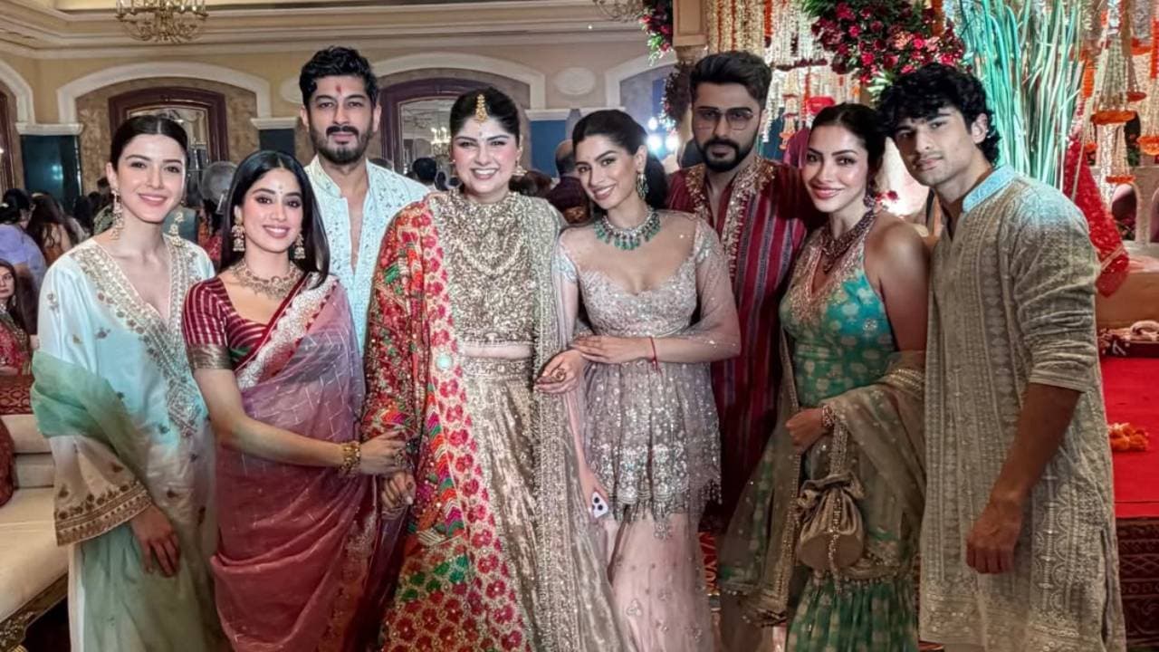 Anshula Kapoor's Pre-Wedding Festivities Kick Off: The Kapoor Clan Rallies!
