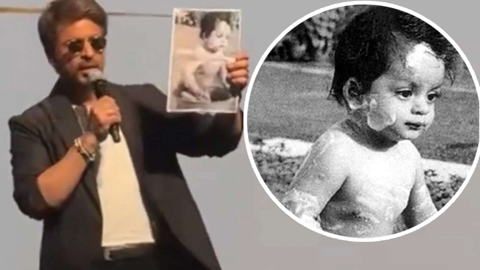 SRK Reveals Backstory of Iconic Childhood Bucket Photo