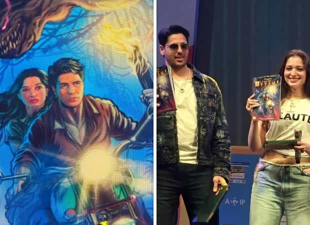 Sidharth Malhotra Jokes About 'Covering' Tamannaah As Vvan Drops Unique Comic Book!