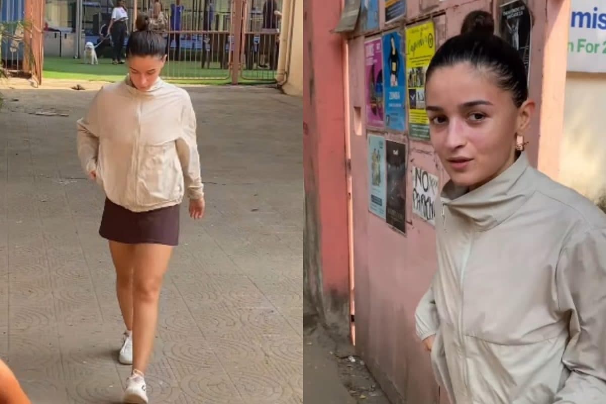 Alia Bhatt’s No-Makeup Sporty Look Wins Hearts As She Get...
