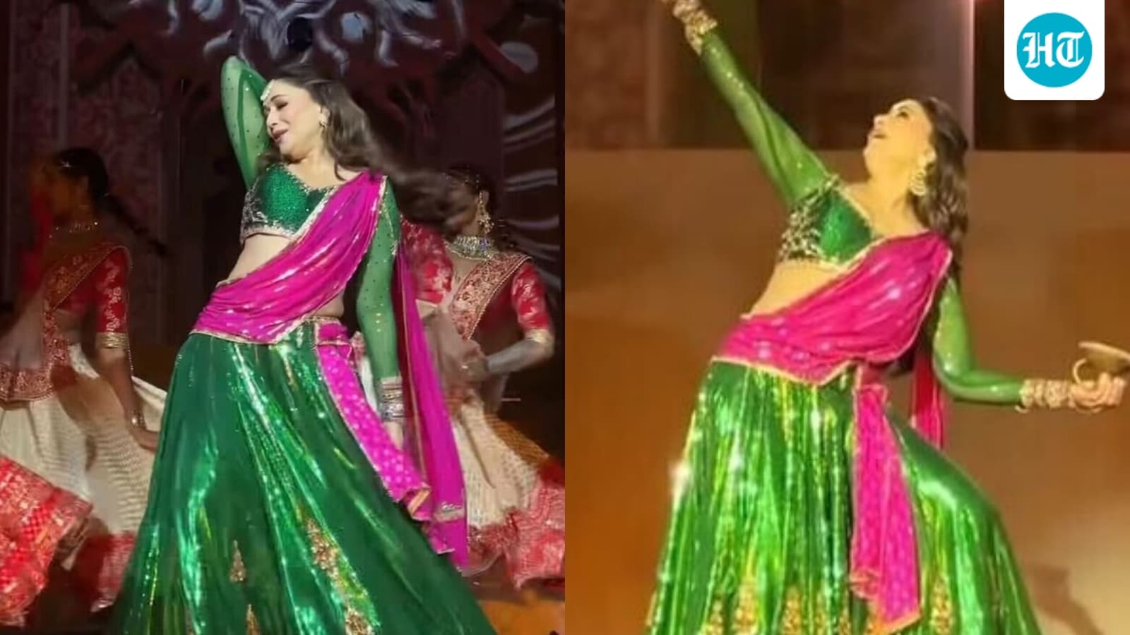 Madhuri Dixit grooves to Dola Re Dola at Netra Mantena's ...
